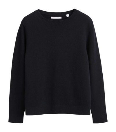 Chinti & Parker Cashmere Boxy Jumper In Black