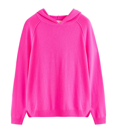 Chinti & Parker Knitted Hoodie In Pink