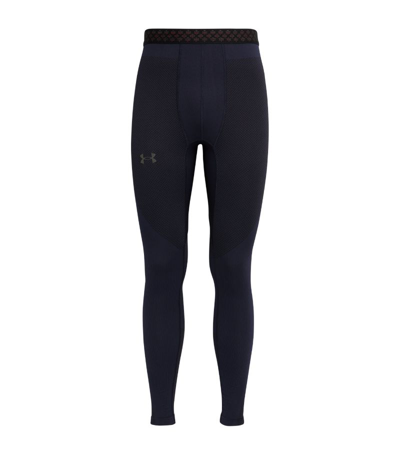 Under Armour Seamless Rush Leggings In Navy