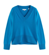 CHINTI & PARKER WOOL-CASHMERE V-NECK SWEATER