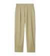 BURBERRY SATIN RELAXED TROUSERS