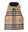 BURBERRY KIDS REVERSIBLE CHECK GILET (3-14 YEARS)