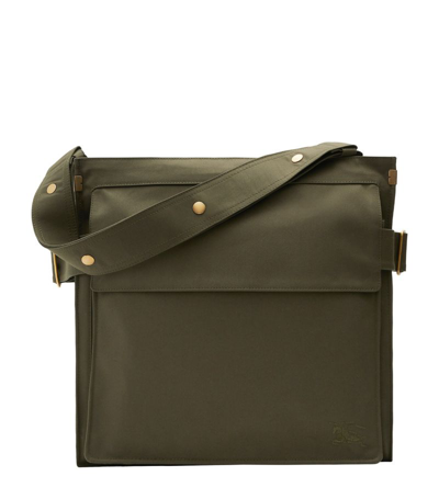 Burberry Trench Tote Bag In Olive