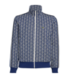 Lacoste Monogram Print Track Jacket In Qie Methyl