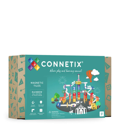 Connetix Tiles Kids' Rainbow Ball Run Pack Play Set
