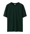 BURBERRY COTTON EMBROIDERED T-SHIRT