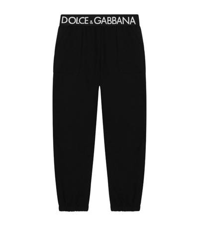 Dolce & Gabbana Kids' Logo Leggings (2-6 Years) In Multi