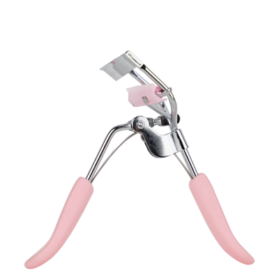 Brushworks Pro Lash Curler With Comb In Pink