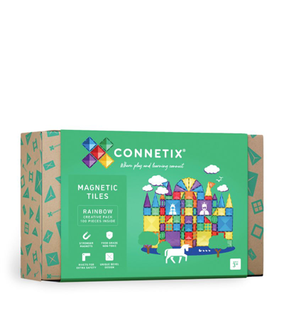 Connetix Tiles Kids' Rainbow Creative Pack Play Set In Grey