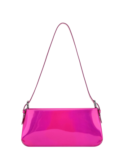 By Far Dulce Iridescent Shoulder Bag In Pink