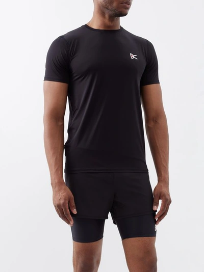 District Vision Aloe Short Sleeve T-shirt In Black