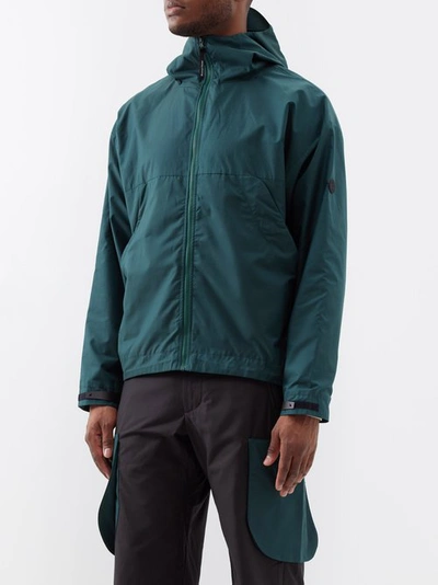 District Vision Hooded Dwr Hiking Jacket In Green