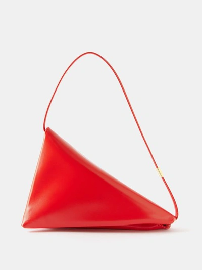 Marni Prisma Triangle Shoulder Bag In 00r62
