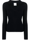 Allude Sweaters In Black