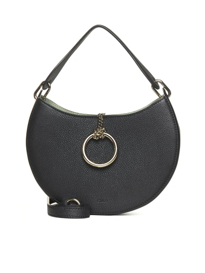 Chloé Arlene Leather Bag In Black