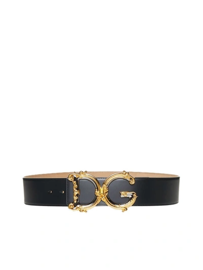 Dolce & Gabbana Belts In Black