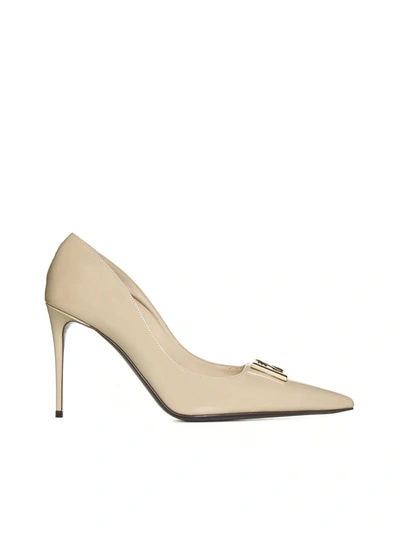 Dolce & Gabbana With Heel In Cappuccino 2