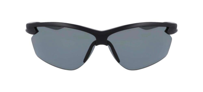 Nike Rectangular Frame Sunglasses In Black