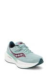 Saucony Triumph 20 Running Shoe In Mineral/ Berry