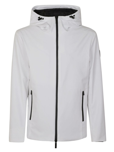 Woolrich Pacific Hooded Jacket In White
