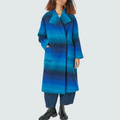 Sahara Ombre Wool Coat