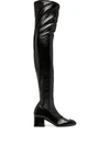 COURRÈGES COURRÈGES KNEE-HIGH BOOT IN LEATHER