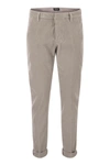 Dondup Men's Gaubert - Slim Milleraies Trousers In Light Grey