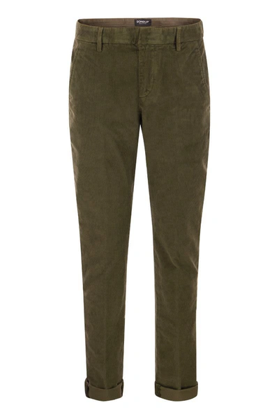 DONDUP DONDUP GAUBERT - SLIM MILLERAIES TROUSERS