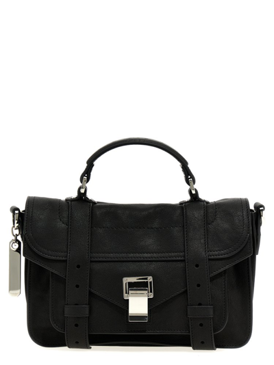 Proenza Schouler Ps1 Tiny Shoulder Bag In Black