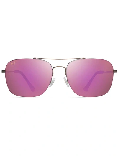 Maui Jim Lava Tube Gradient-lenses Sunglasses In Pink