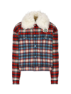 DSQUARED2 DSQUARED2 CHECKED BLOUSON JACKET
