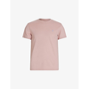Allsaints Brace Cotton-jersey T-shirt In Brick Pink
