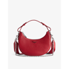 Zadig & Voltaire Zadig&voltaire Women's Power Moonrock Grained-leather Shoulder Bag In Red