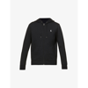 POLO RALPH LAUREN POLO RALPH LAUREN MEN'S POLO BLACK LONG-SLEEVED DOUBLE-KNIT RELAXED-FIT JERSEY HOODY