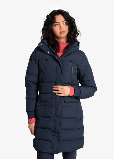 Lole Katie Edition Winter Down Jacket In Outer Space