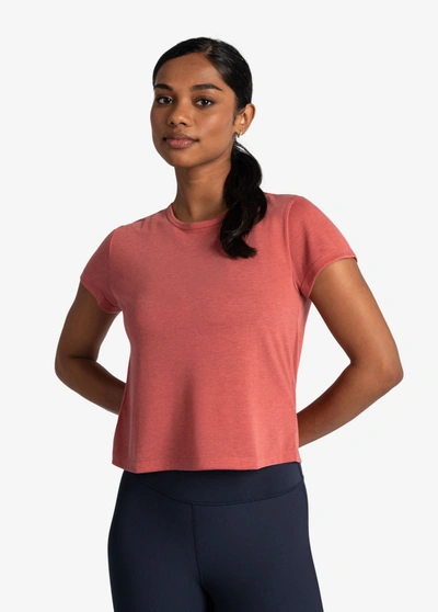 Lole Everyday Short Sleeve In Cerise