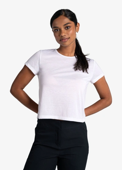 Lole Everyday Short Sleeve In White