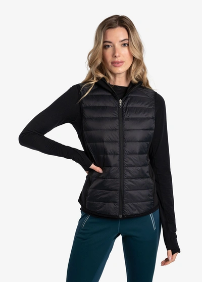 Lole Just Insulated Vest In Black