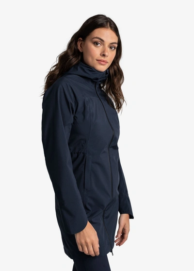 Lole Element Long Rain Jacket In Outer Space