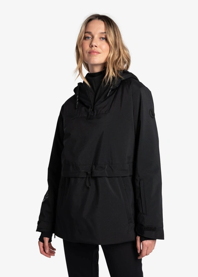Lole Olympia Oversized Insulated Jacket In Black
