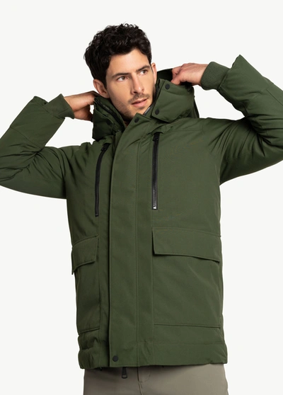 Lole Urban Canvas Parka Jacket In Kombu