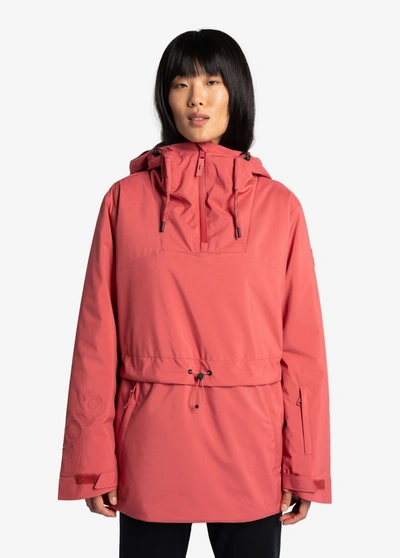 Lole Olympia Oversized Insulated Jacket In Cerise