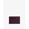 Zadig & Voltaire Zadig&voltaire Womens Beyond Zv Pass Logo-plaque Leather Cardholder