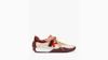 Kate Spade K As In Kate Logo-patch Sneakers In Mochi Pink/ Cordovan