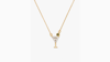 Kate Spade Shaken Or Stirred Cubic Zirconia Martini Mini Pendant Necklace In Gold Tone, 16"-19" In Clear/gold