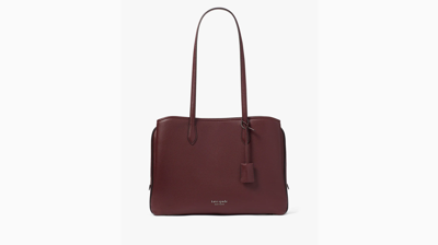 Kate Spade Hudson Large Work Tote In Cordovan