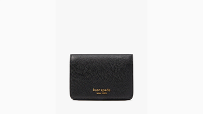 Kate Spade Ava Bifold Card Case In Black