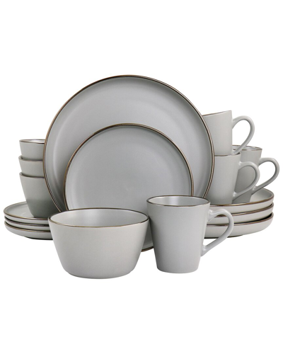 Elama Louis 16pc Stoneware Dinnerware Set