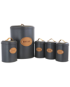 MEGACHEF MEGACHEF 5PC CANISTER SET