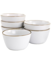Elama Arthur 6 Piece Stoneware Bowl Set